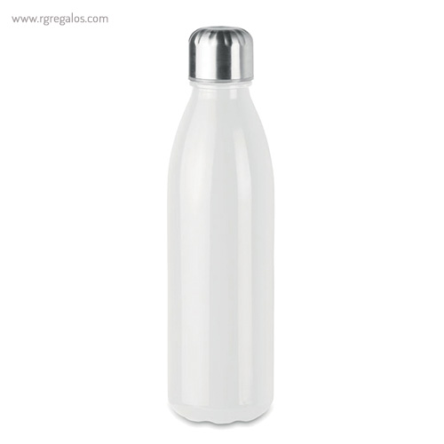 Botella de cristal colores de 650 ml blanca rg regalos publicitarios