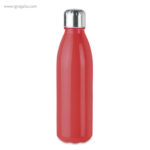 Botella de cristal colores de 650 ml roja rg regalos publicitarios