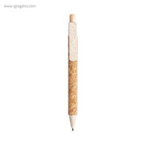 Bolígrafo en corcho natural blanco - RG regalos publicitarios