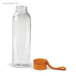 Botella de tritán con tapa de color 600 ml naranja detalle rg regalos de empresa