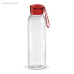 Botella de tritán con tapa de color 600 ml roja rg regalos publicitarios
