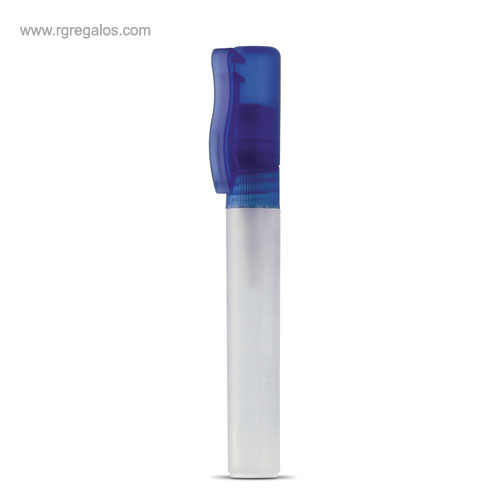 Gel desinfectante en spray 8 ml azul rg regalos publicitarios jpg