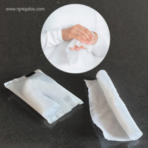 Toallitas higienizantes manos - RG regalos publicitarios