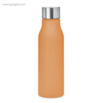 Botella de rpet colores 600 ml naranja rg regalos