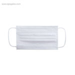 Mascarilla higienica triple capa blanca con pinza rg regalos