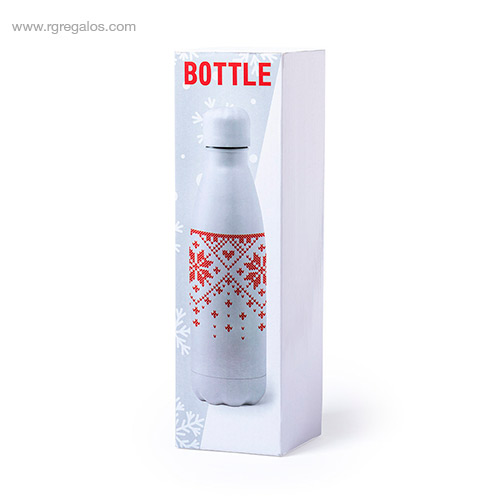 Botella acero inoxidable presentacion rg regalos publicitarios