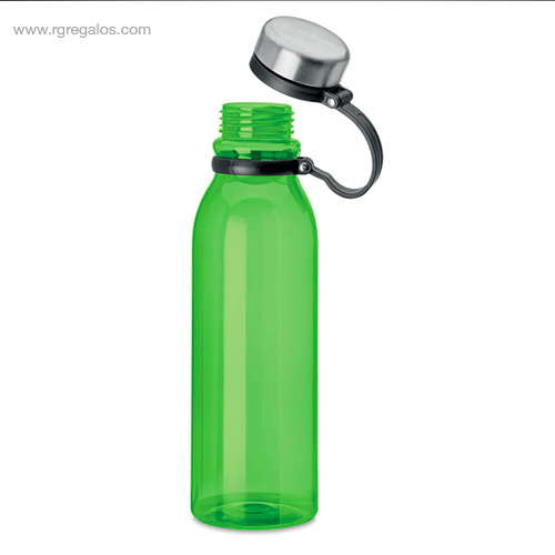 Botella de rpet colores 780 ml verde rg regalos de empresa
