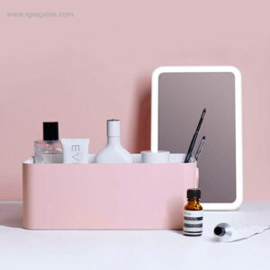 Caja maquillaje espejo luz - RG regalos
