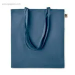 Bolsa algodon organico colores azul rg regalos
