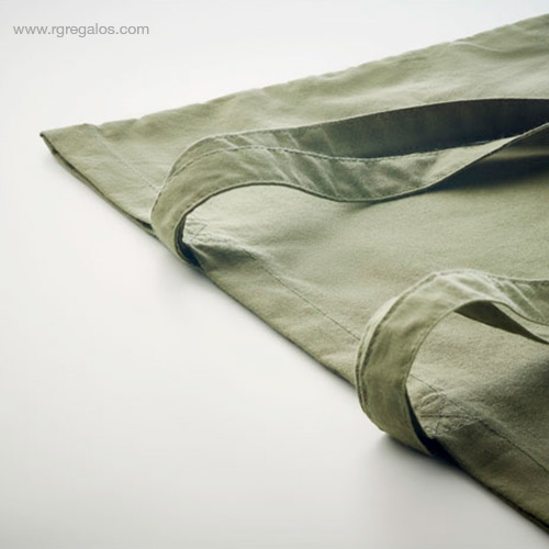 Bolsa-algodón-orgánico-colores-verde-detalle-RG-regalos
