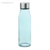 Botella de cristal 500 ml azul transparente rg regalos publicitarios