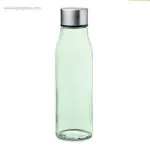 Botella de cristal 500 ml verde transparente rg regalos publicitarios