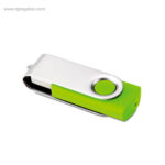 Memoria usb clip personalizado verde rg regalos
