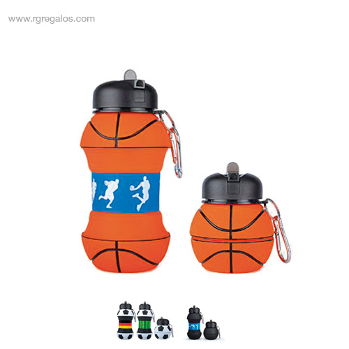 Botella plegable pelota deportes - RG regalos promocionales