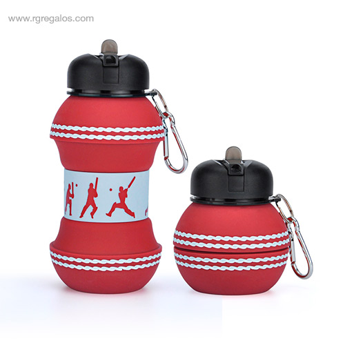 Botella plegable pelota deportes cricket rg regalos de empresa
