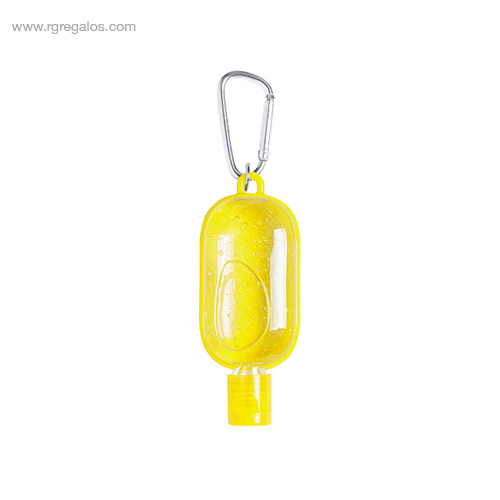 Gel hidroalcholico mosqueton color amarillo rg regalos
