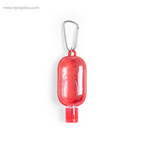 Gel hidroalcholico mosqueton color rojo 30 ml rg regalos