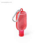 Gel hidroalcholico mosqueton color rojo rg regalos