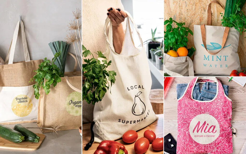 Bolsas de la compra personalizadas rg regalos
