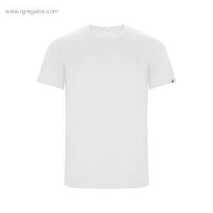 Camiseta tecnica eco hombre blanca rg regalos