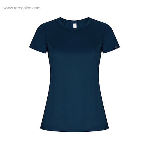 Camiseta tecnica eco mujer marino rg regalos