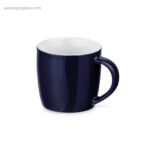 Taza ceramica colores brillantes 370 ml azul rg regalos de empresa