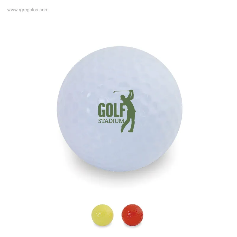 Bola golf personalizada RG regalos