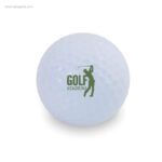 Bola golf personalizada logo RG regalos