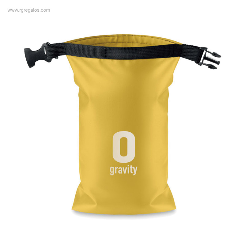 Bolsa-impermeable-amarilla-logo-RG-regalos