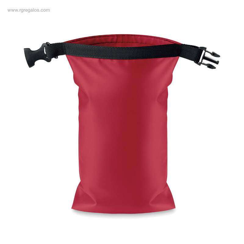 Bolsa-impermeable-roja-RG-regalos-personalizados