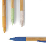 Bolígrafo de bambú y trigo detalle RG regalos publicitarios