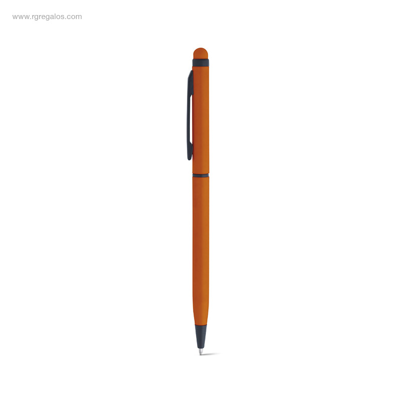 Bolígrafo fino puntero naranja RG regalos