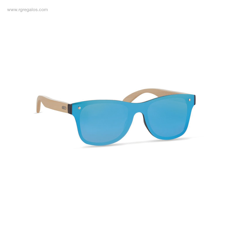 Gafas de sol bambú azules RG regalos