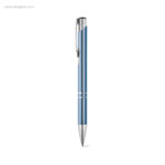 Bolígrafo aluminio brillante azul cielo RG regalos
