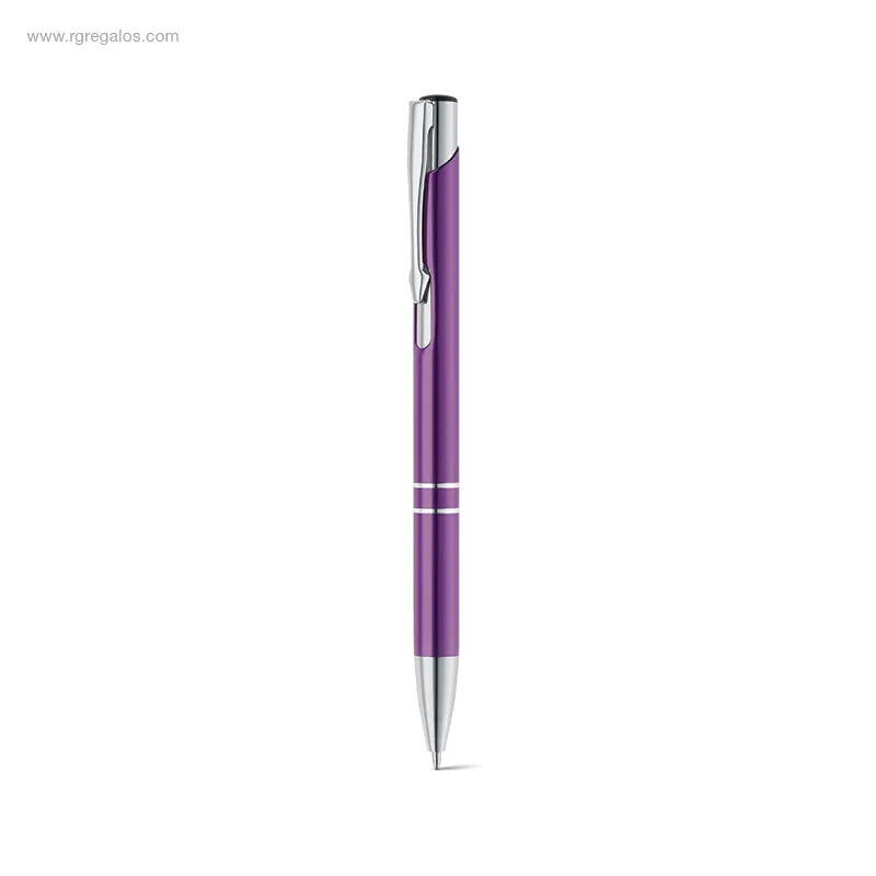 Bolígrafo-aluminio-brillante-violeta-RG-regalos