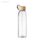Botella de cristal y bambu  ml RG regalos