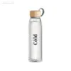 Botella de cristal y bambu  ml RG regalos personalizados