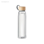 Botella de cristal y bambu  ml RG regalos promocionales
