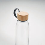 Botella de cristal y bambu  ml detalle RG regalos publicitarios
