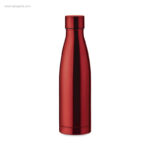 Botella termo acero inox rojo ml RG regalos