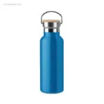 Botella-acero-impresión-360º-turquesa-RG-regalos