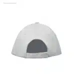 Gorra algodón personalizada 160gr blanca cierre velcro