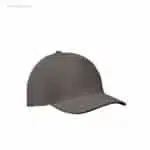 Gorra algodón personalizada 160gr gris piedra