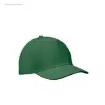 Gorra algodón personalizada 160gr verde botella