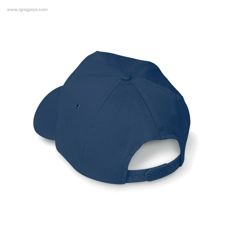 Gorra béisbol azul dorso RG regalos