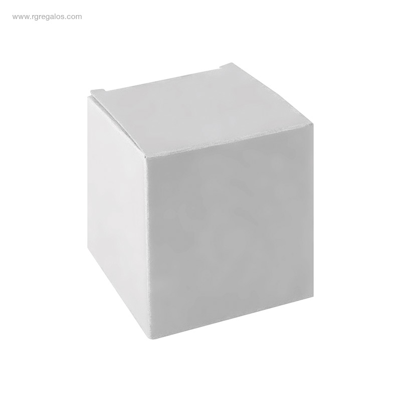 Vela cristal pintado blanca caja RG regalos empresa