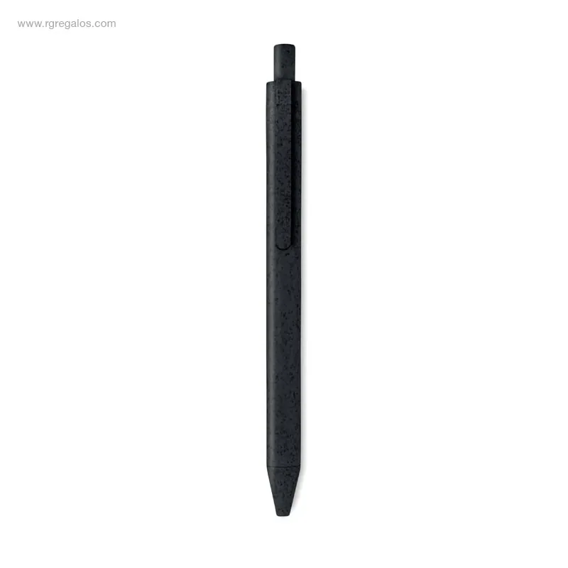 Bolígrafo-paja-y-ABS-negro-RG-regalos