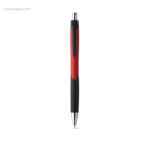 Bolígrafo antideslizante ABS rojo perfil RG regalos