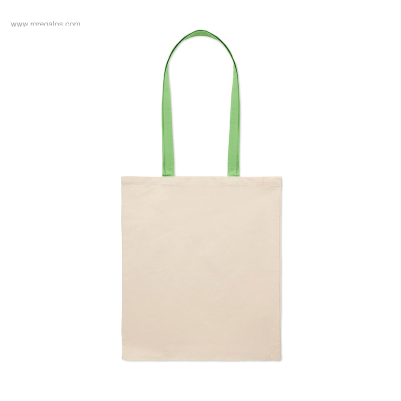 Bolsa-algodón-asas-color-verde-140gr-RG-regalos-eco