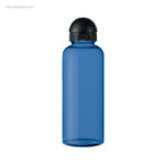 Botella deportiva personalizada RPET azul RG regalos